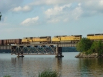 The power has reached the other end of the bridge